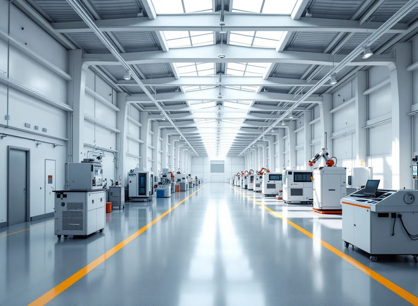 Moderne Automatisierungsfertigung der ID: Industrial Dynamics